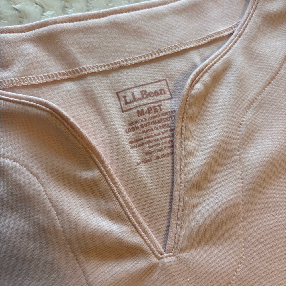 L.L Bean Tops Split-Neck Tunic 3/4 Sleeve - Picture 6 of 10